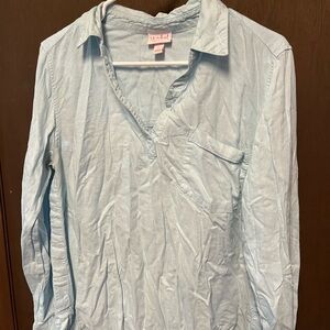 Isabel Maternity by Ingrid & Isabel Light Blue Top